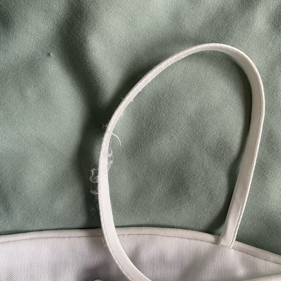 12th Tribe Soirée White Sequin Crop Top - Picture 9 of 16